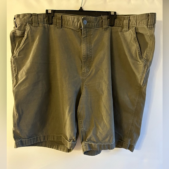 Carhartt Shorts Carhartt Relaxed Fit Olive Khaki Rugged Mens Shorts